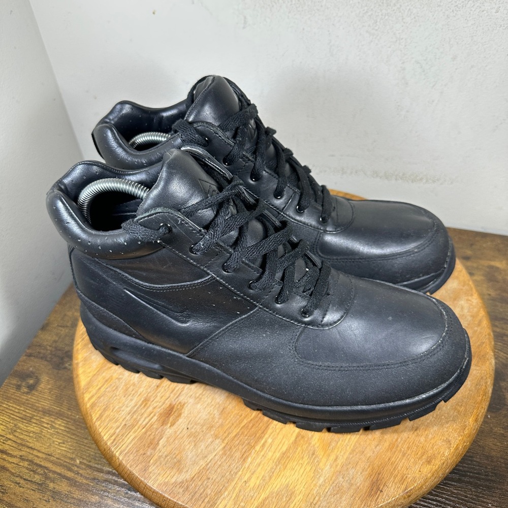 Nike Air Max Goadome ACG Triple Black Boots 365970-090 Mens 11